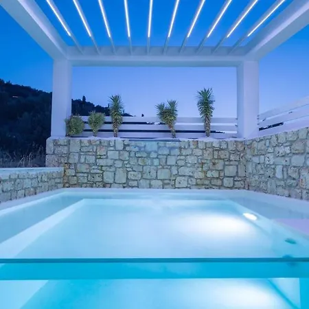 Dion Zakynthos Greece One Bedroom With Private Pool No01 فيلة *